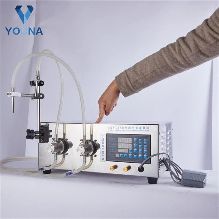 2 nozzle bottle filling machine2