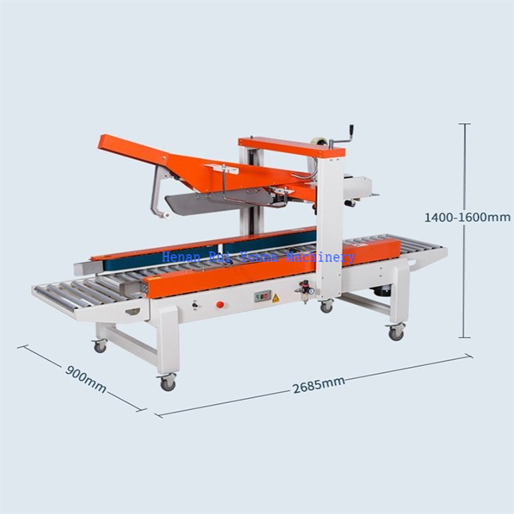Automatic Carton Folding Sealing Strapping Machine